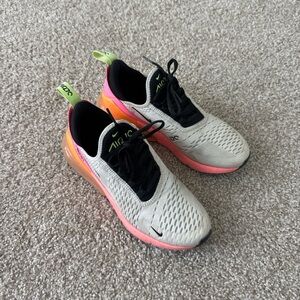 Kids Sneakers - Cream and Pink